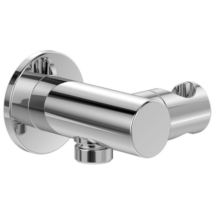Cutout image of Villeroy & Boch Universal Round Shower Holder & Outlet